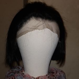 180 Lace Front Wig Bob 10" straight 100% human